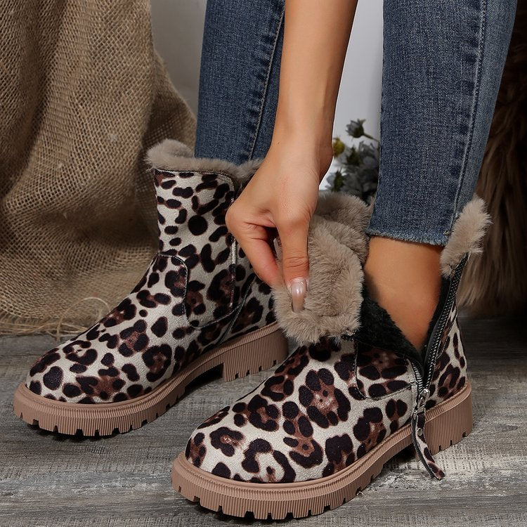 Plush Lined Winter Snow Boots