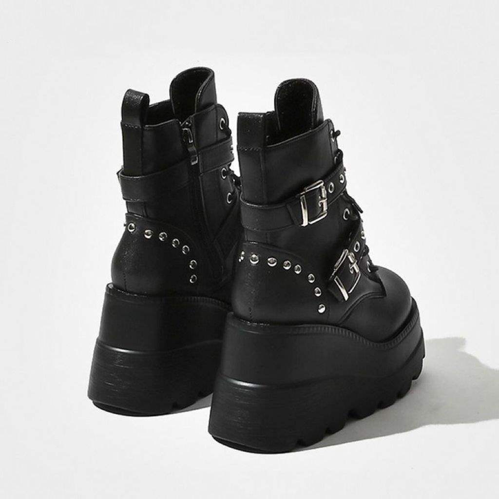 Punk Gothic Height-Increasing Boots