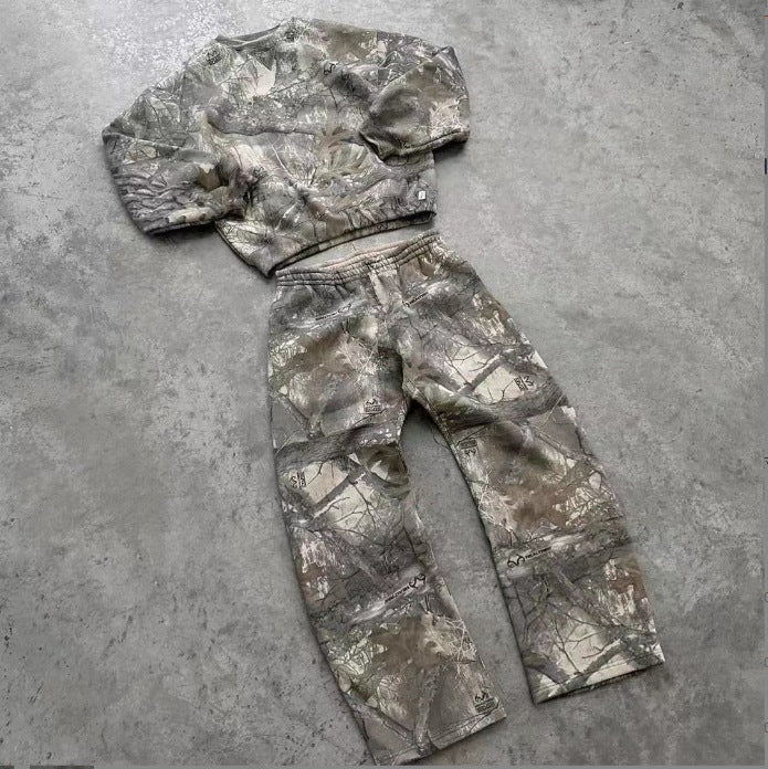 American-style retro hoodie