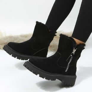 Plush Lined Winter Snow Boots