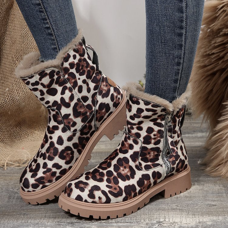 Plush Lined Winter Snow Boots