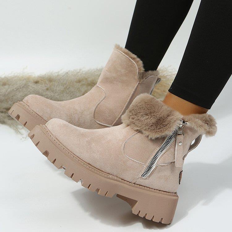 Plush Lined Winter Snow Boots