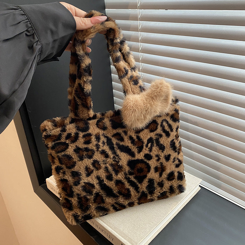 Plush Handbag